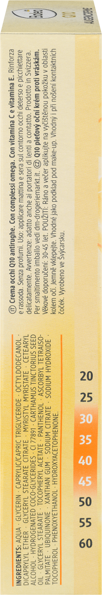 Augencreme Q10 Anti-Falten, 15 ml