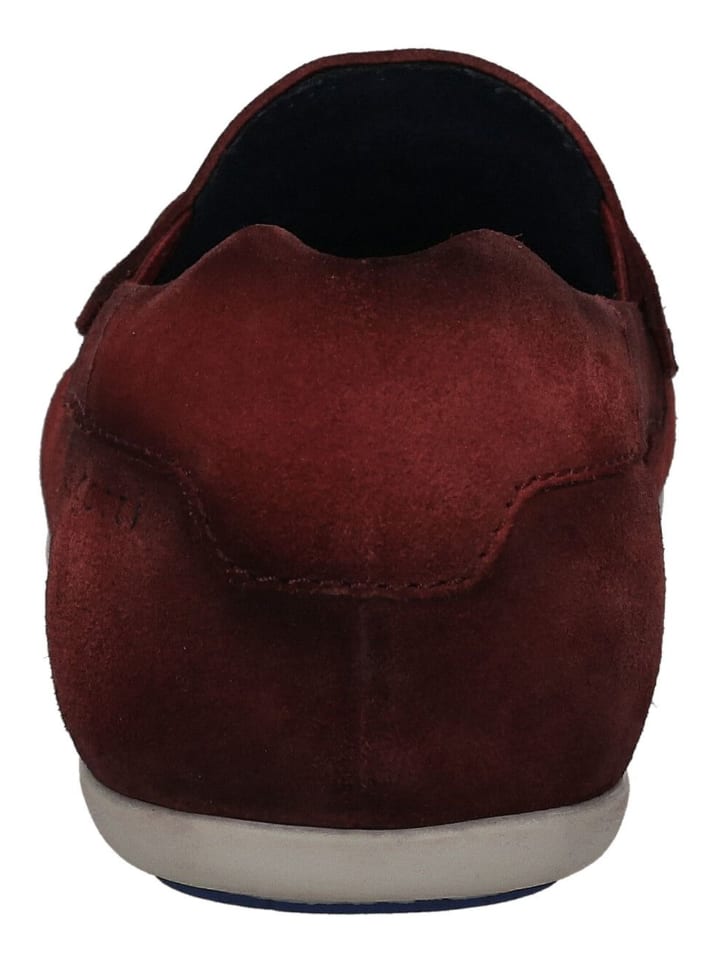 Bugatti Slipper in Dunkelrot günstig kaufen