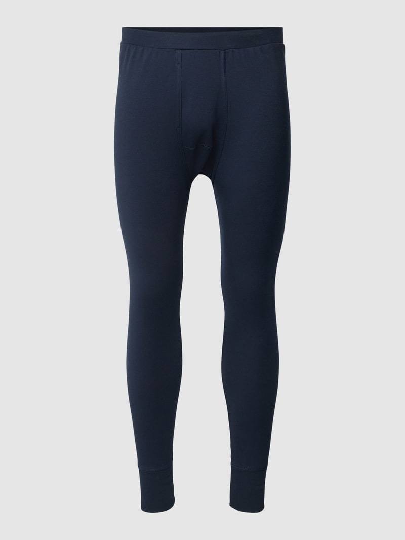 Lange Pants mit elastischem Bund Modell 'THERMO SERIES' in dunkelblau