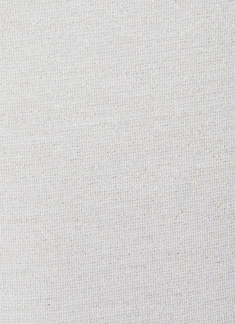 HUGO BOSS Delaina lurex-toppi pystykauluksella