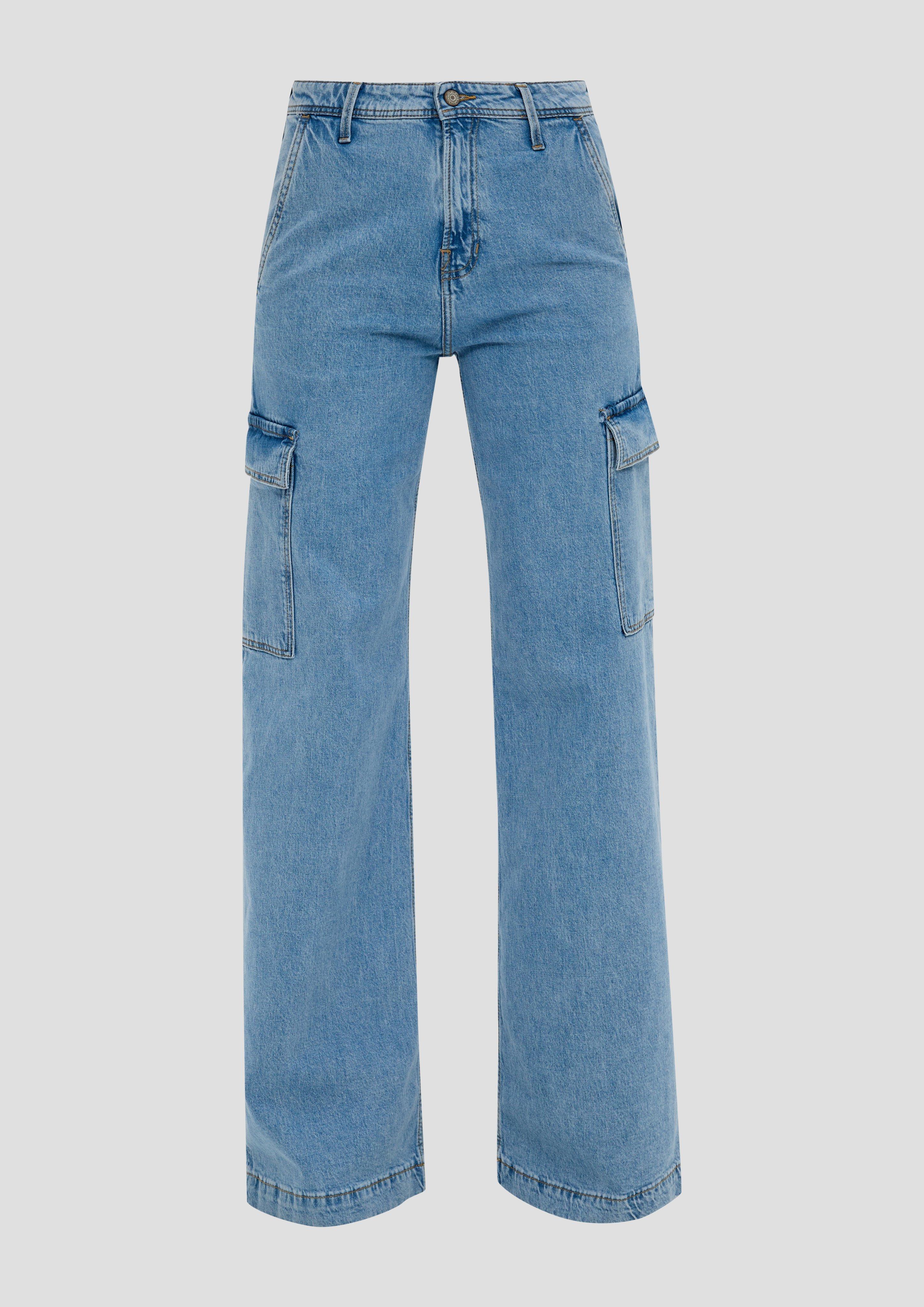Jeans Suri / Mid Rise / Wide Leg / Cargo-Taschen  2147789-52Z7