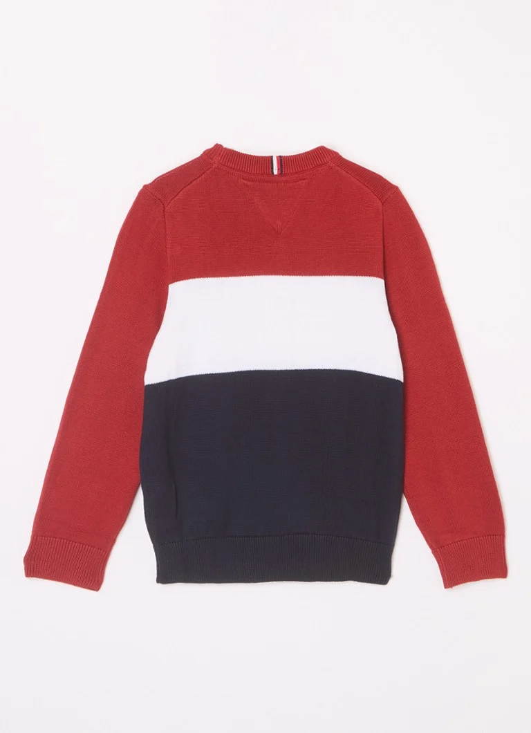 Tommy Hilfiger megztinis su siuvinėtu logotipu.