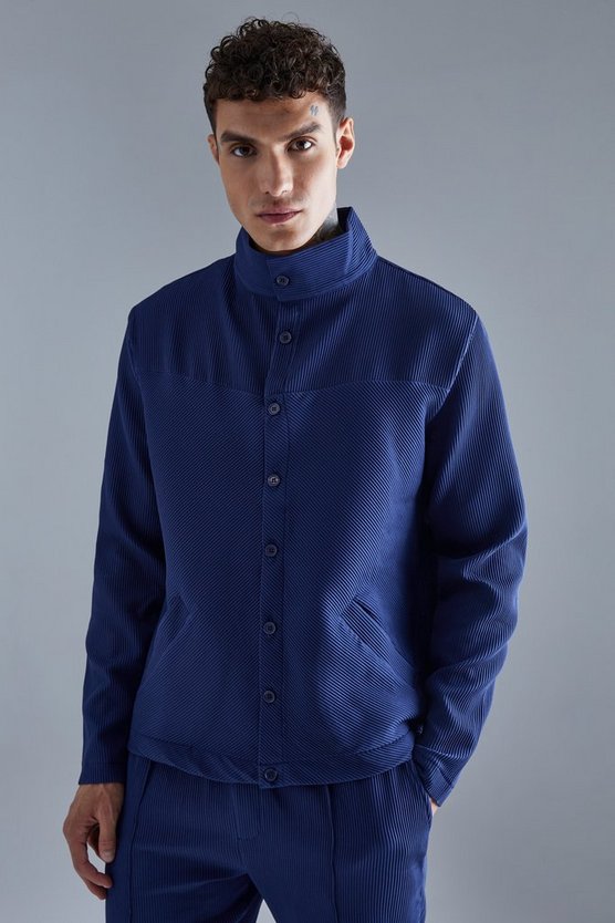Set aus Harrington-Jacke und elastischer Hose