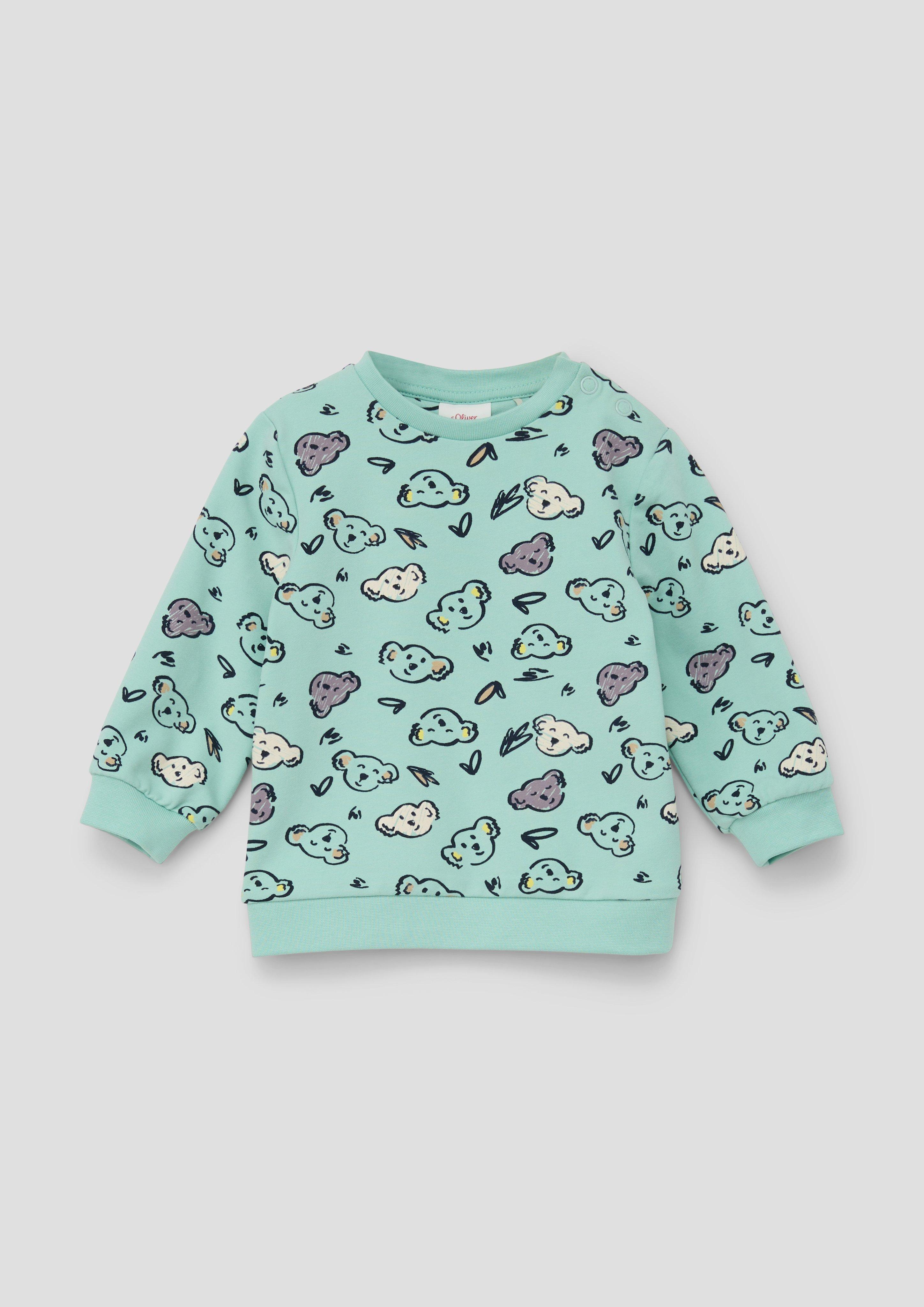 Sweatshirt mit All-over-Print  2140129-60A1