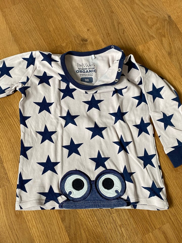 Fred´s World by GREEN COTTON Longsleeve in Rosa günstig kaufen 98