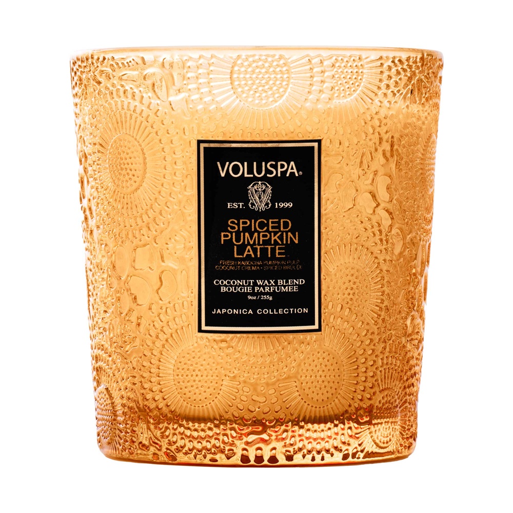 voluspa Spiced Pumpkin Latte Classic Candle BOUGIE