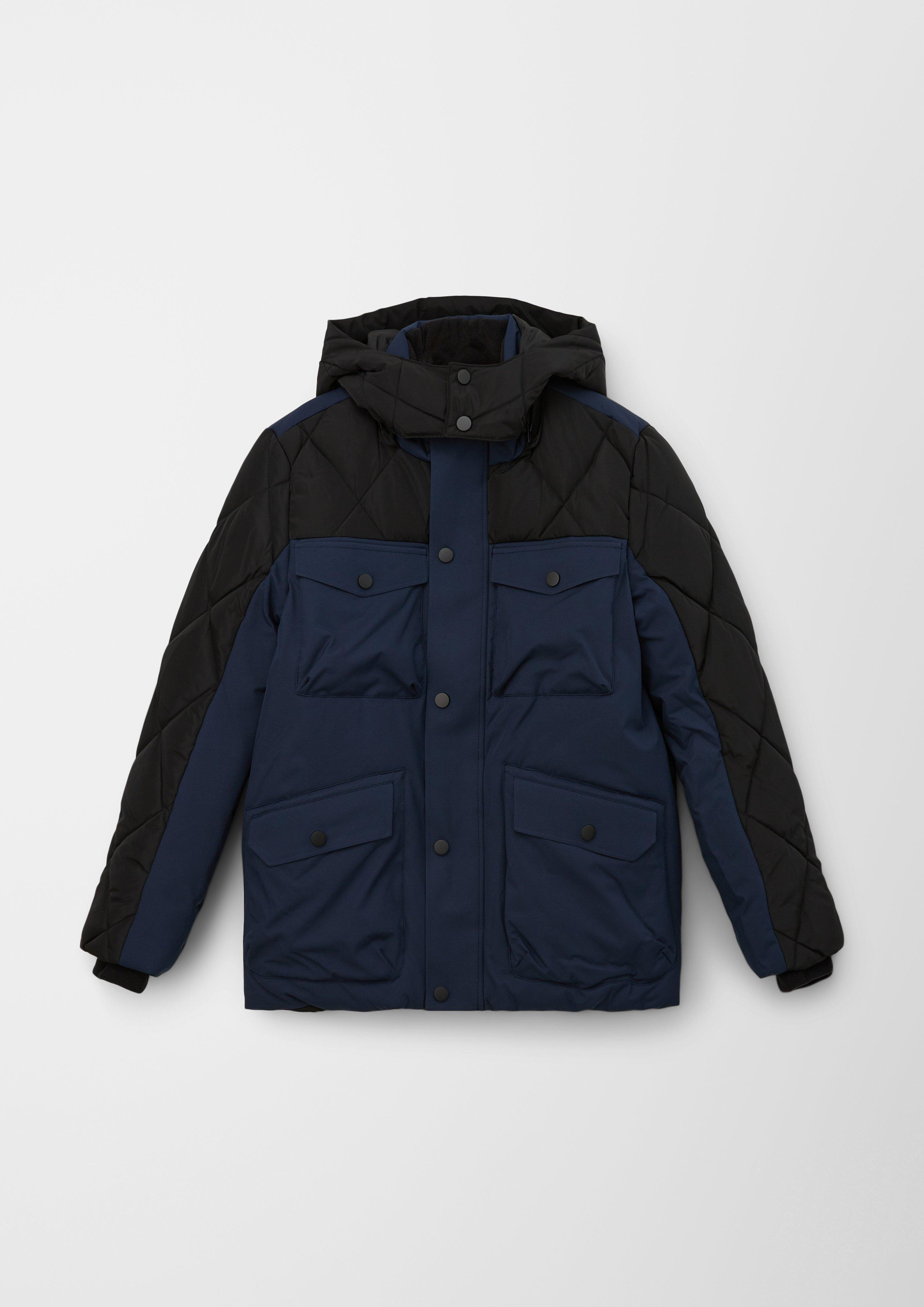 Gesteppte Jacke mit Fleece-Futter  2116540-9999