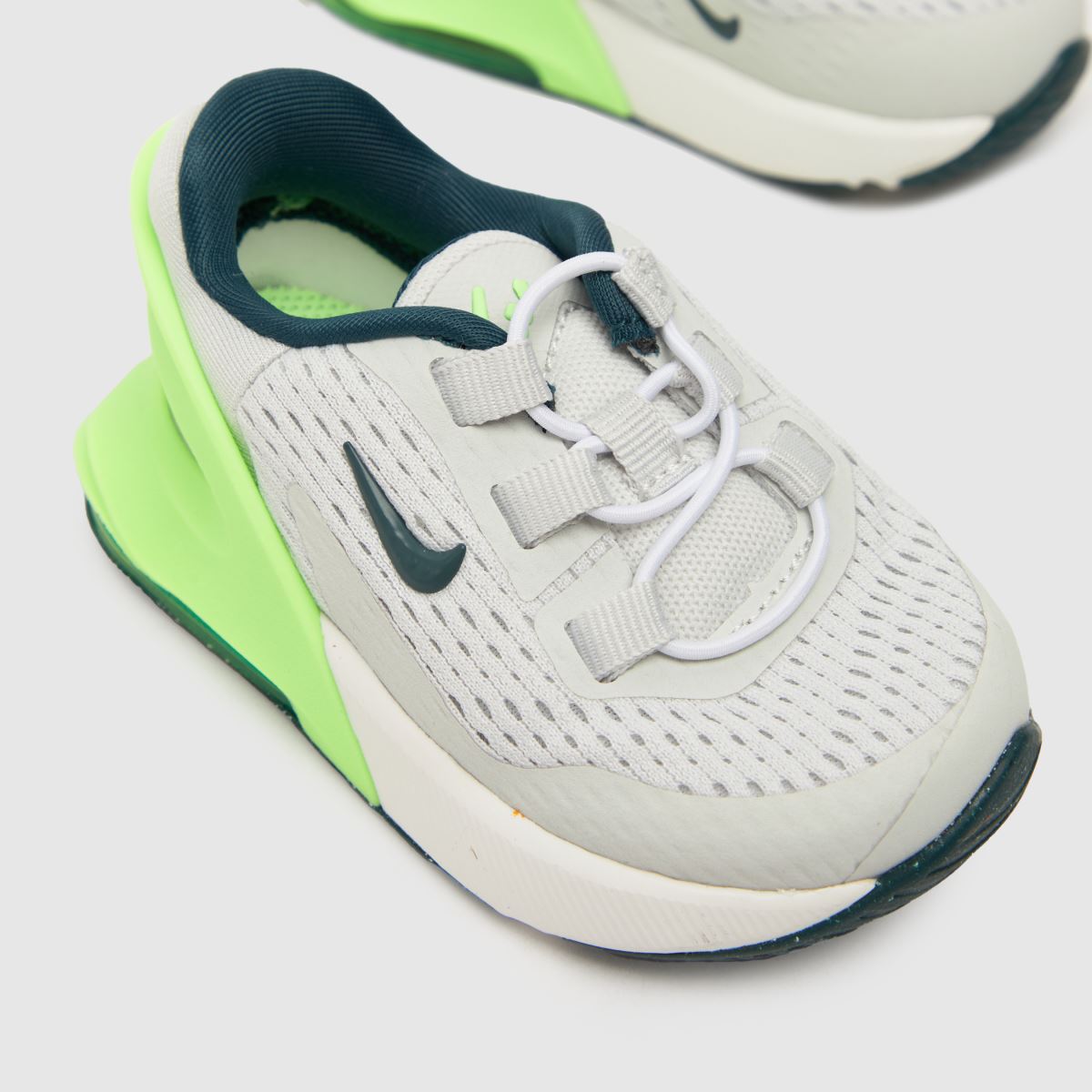 Šedé multifunkční tenisky Nike Air Max 270 Go pro chlapce a batolata
