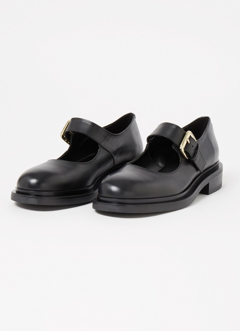 Dune London Huckle nahkaiset ballerinat