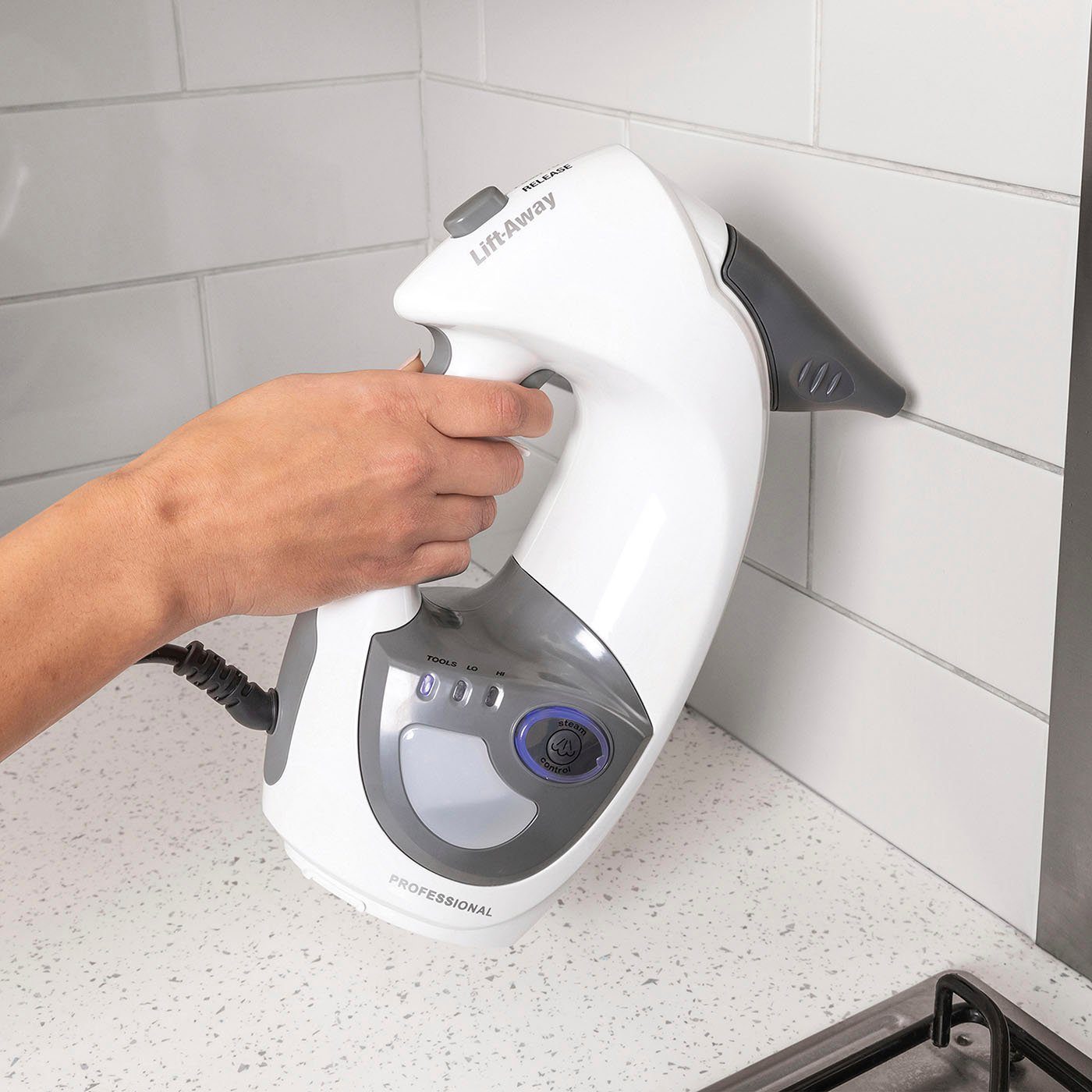 Shark Dampfreiniger S6005EU, 1200 W, intelligente Dampfregulierung, 0,5l