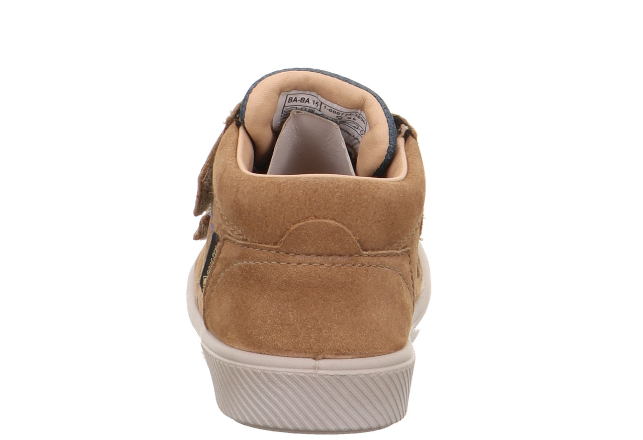 SUPIES - Braun/BlauSneaker low mit Klettverschluss