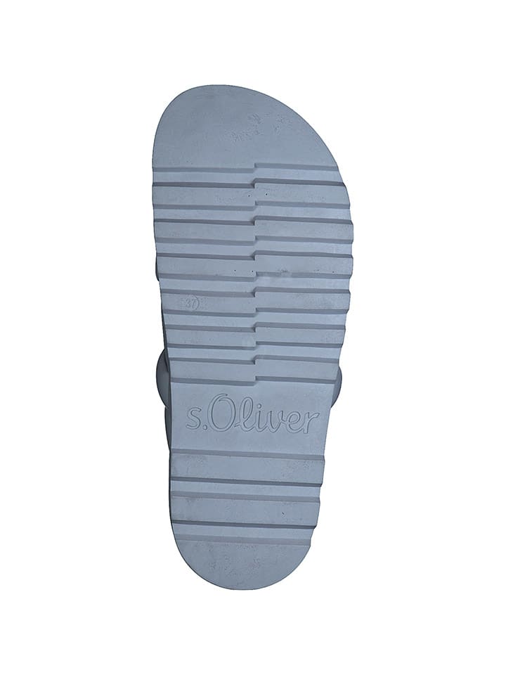 s.Oliver Sandalen in Hellblau günstig kaufen