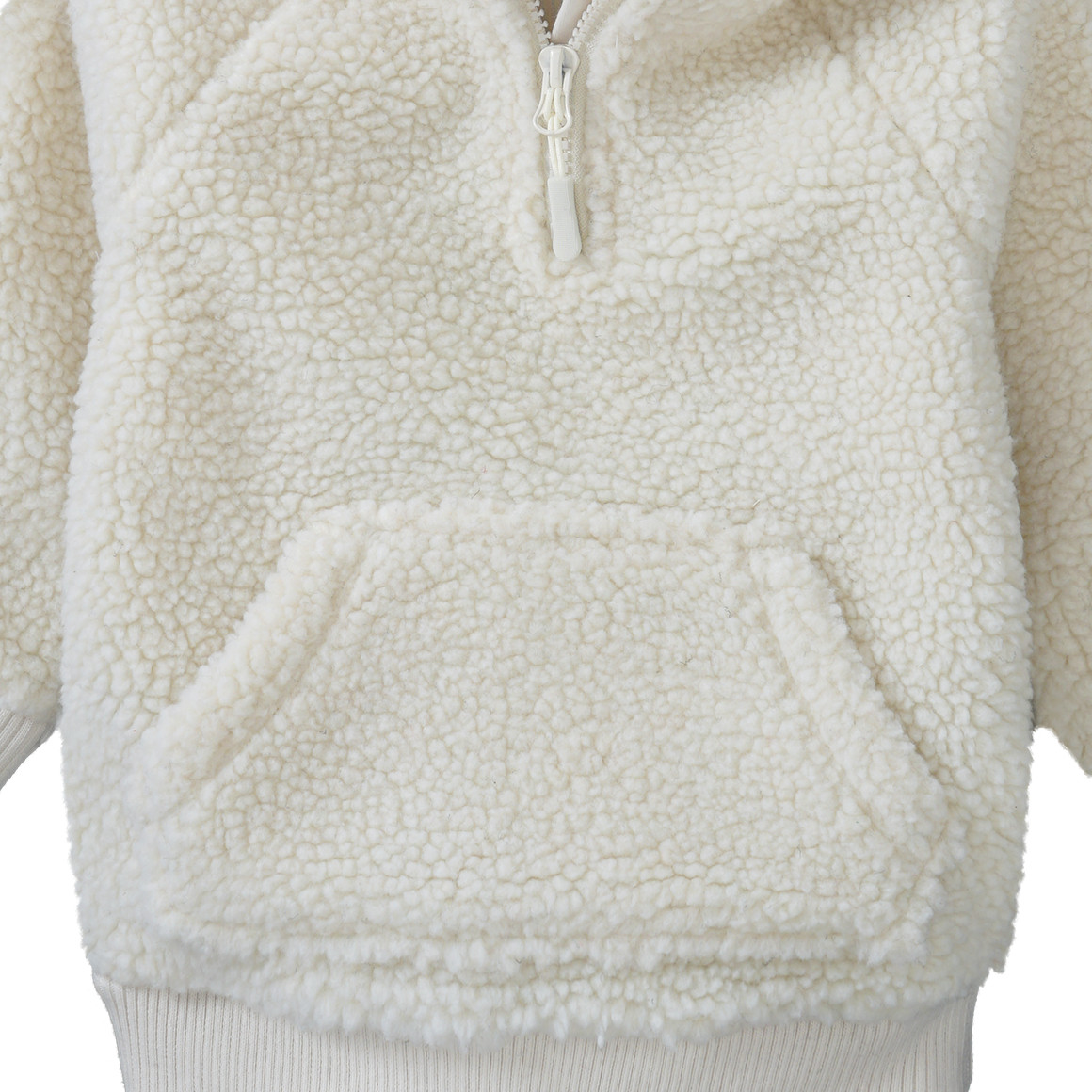 Jungen Hoodie aus Teddyfleece