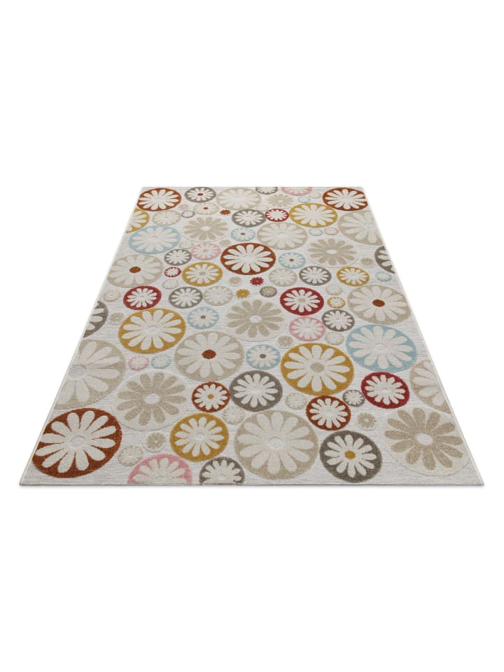 Wecon Home Outdoorteppich Flowerdrops in bunt günstig kaufen