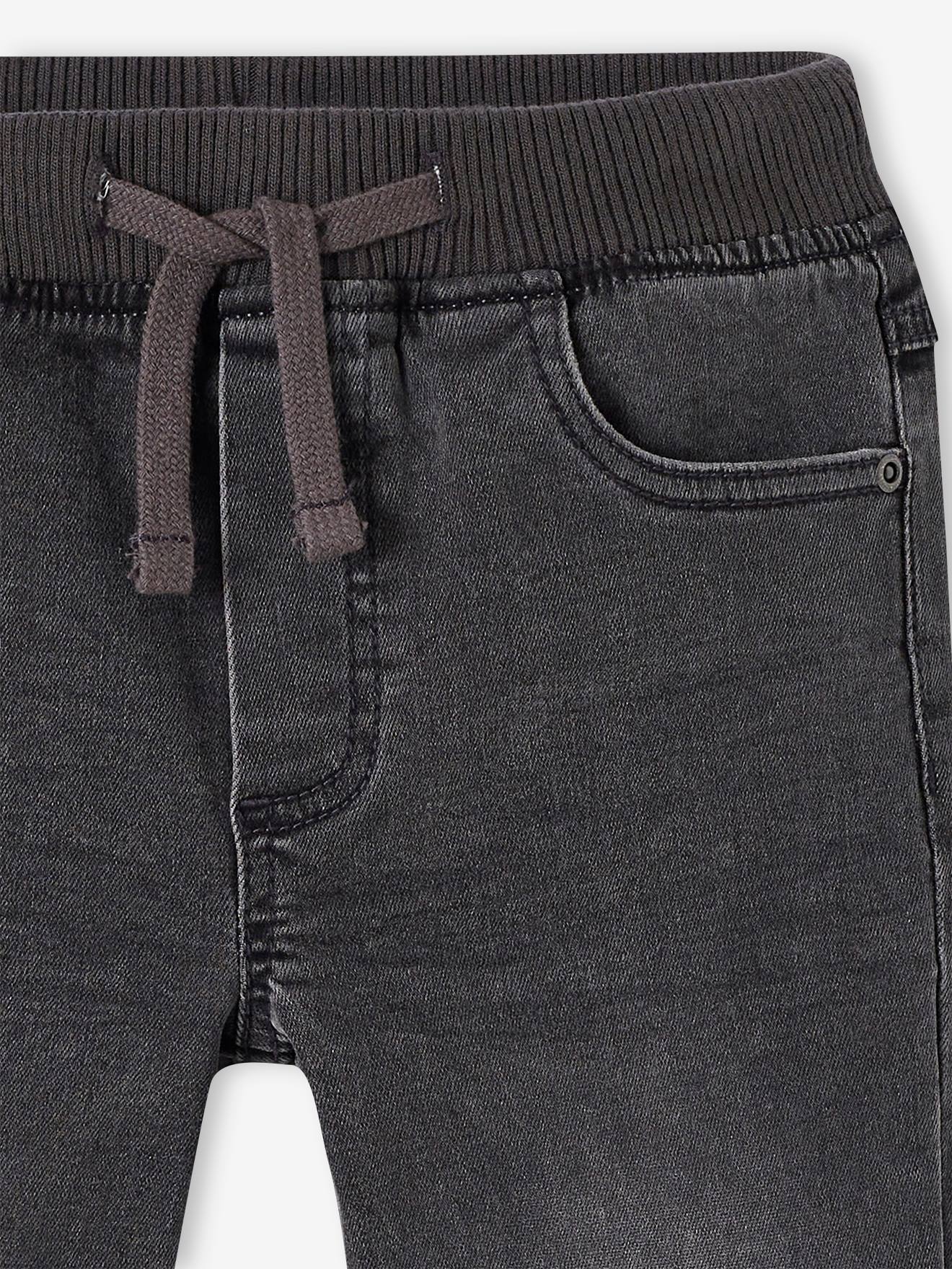 Vertbaudet Die UNVERWÜSTLICHE, robuste Jungen Jeans mit Dehnbund WATERLESS - blue stone