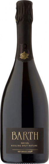 2016 Hassel Riesling Sekt brut nature Bio - Barth Wein- und Sektgut