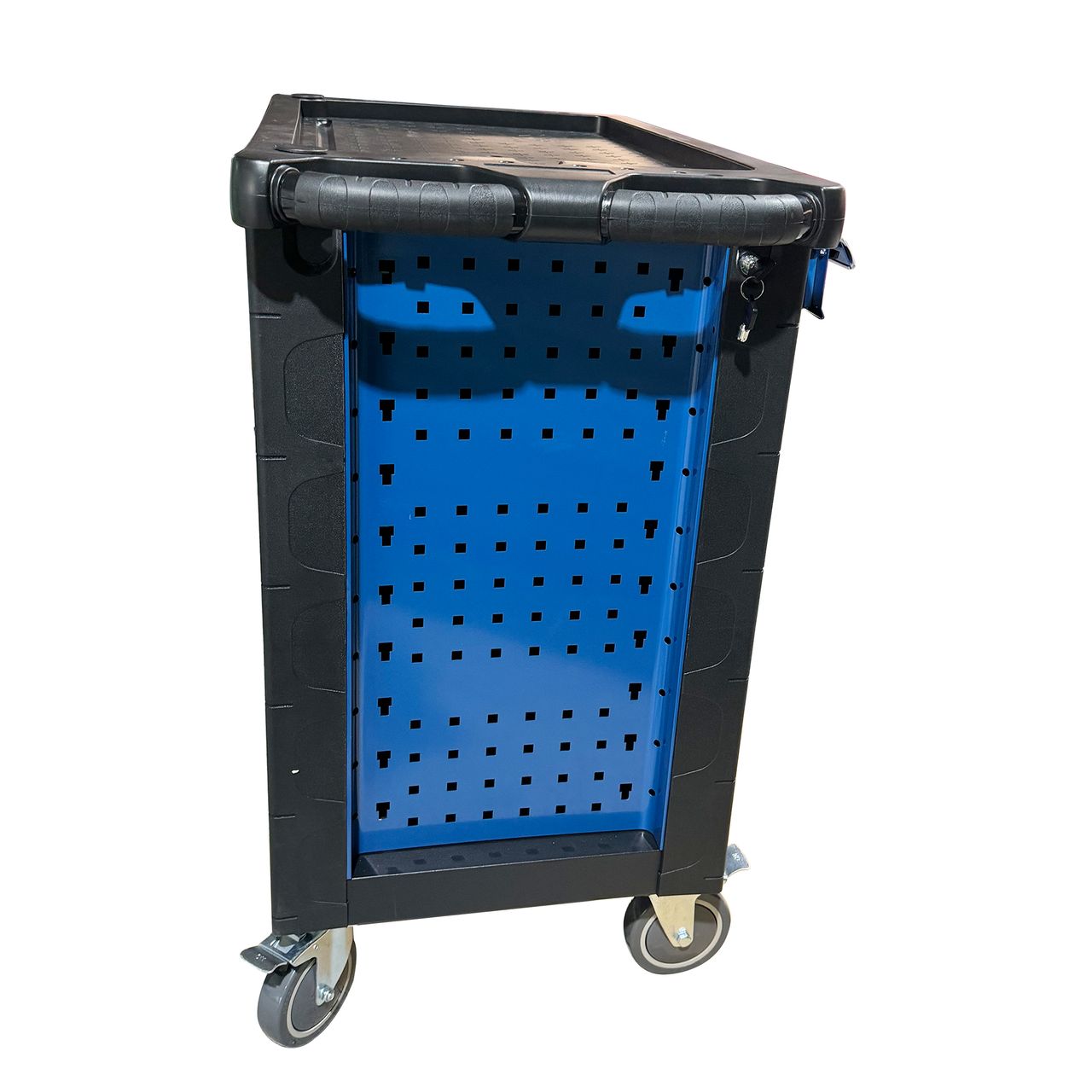 Tech Craft Werkstattwagen ca.77x47x90 cm,  Blau , 6 Schubladen
