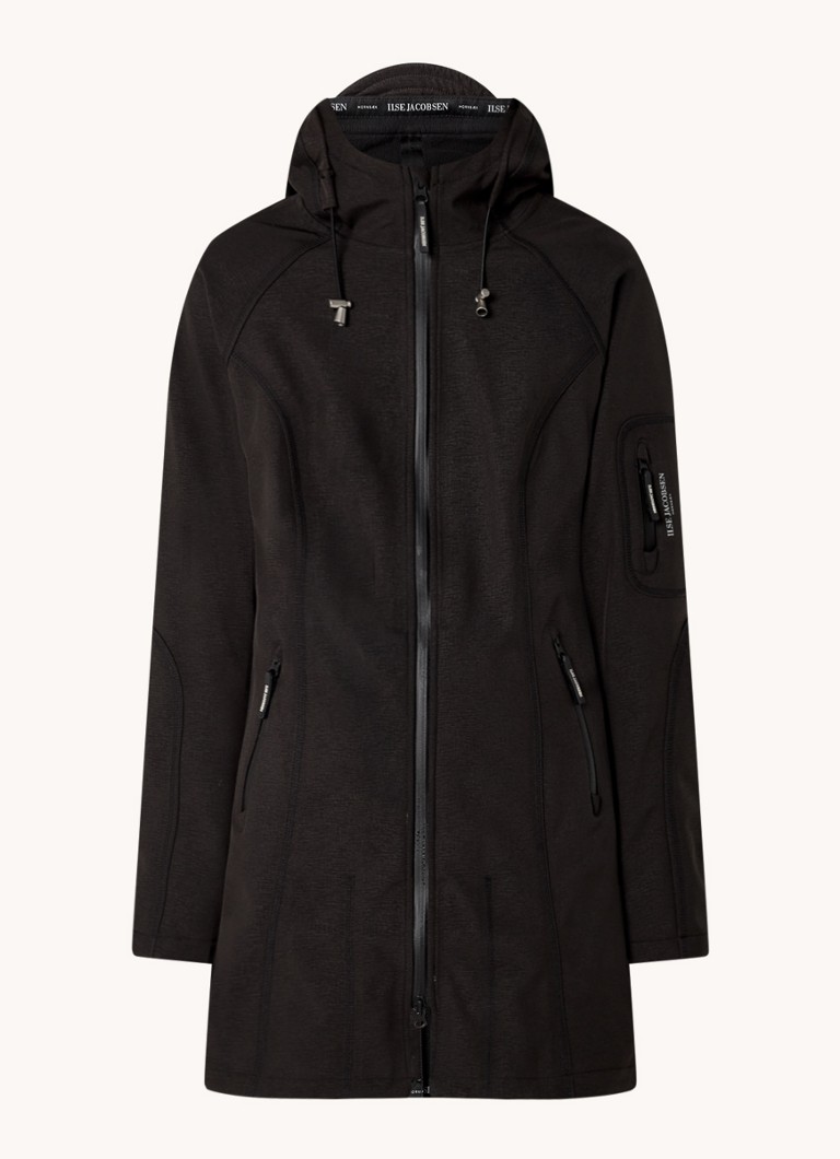 Ilse Jacobsen Rain37 Softshell-Regenjacke mit versiegeltem Reißverschluss
