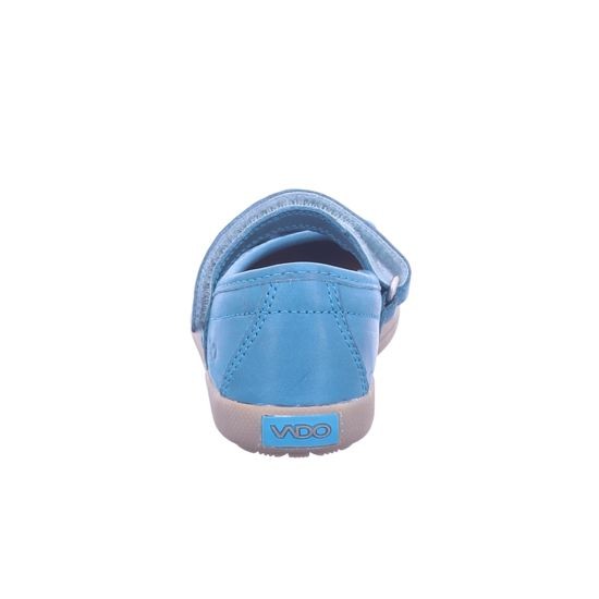 EVADO Ballerinas blau Paula juwel