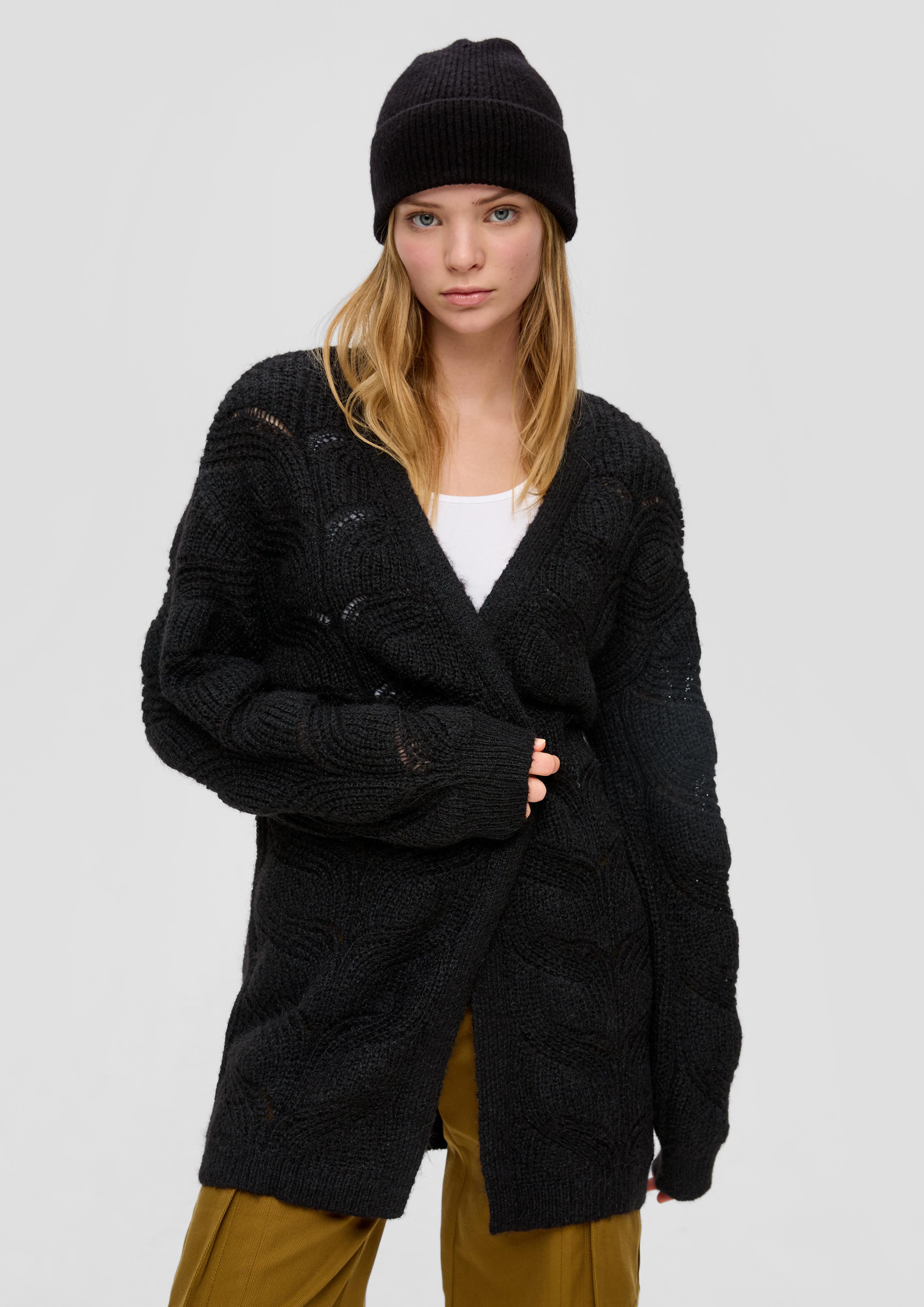 Strick-Cardigan mit Zopfmuster  2151228-9999