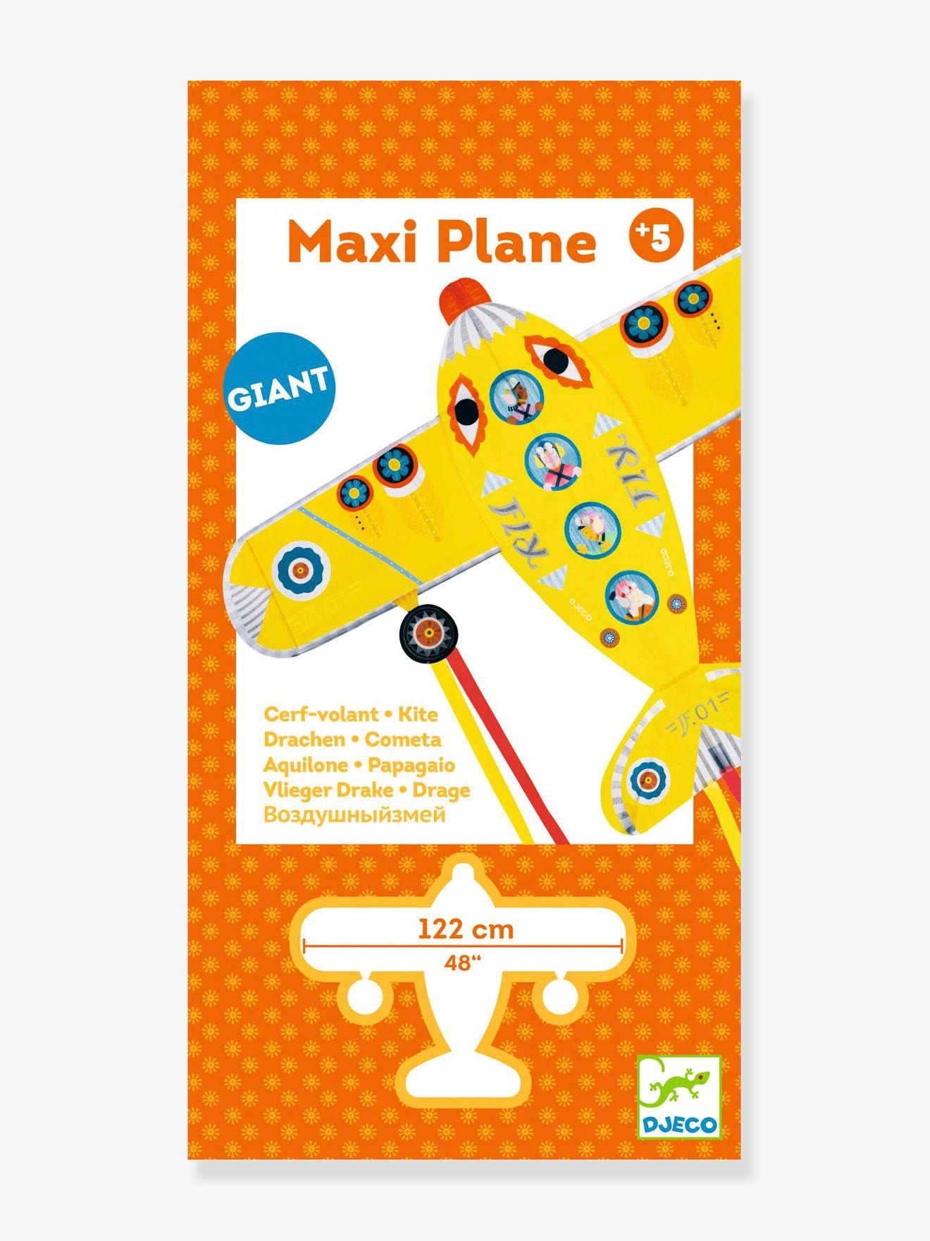 Cerf-volant maxi DJECO jaune