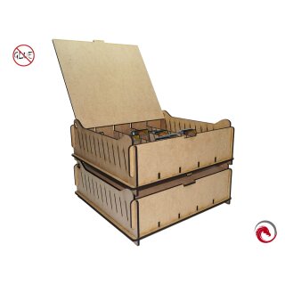 e-Raptor Trading Card Storage Big Box - MDF