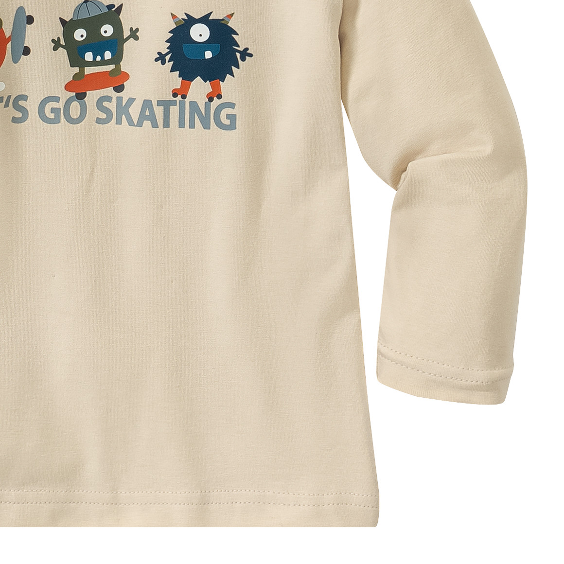 Baby Langarmshirt mit großem Print