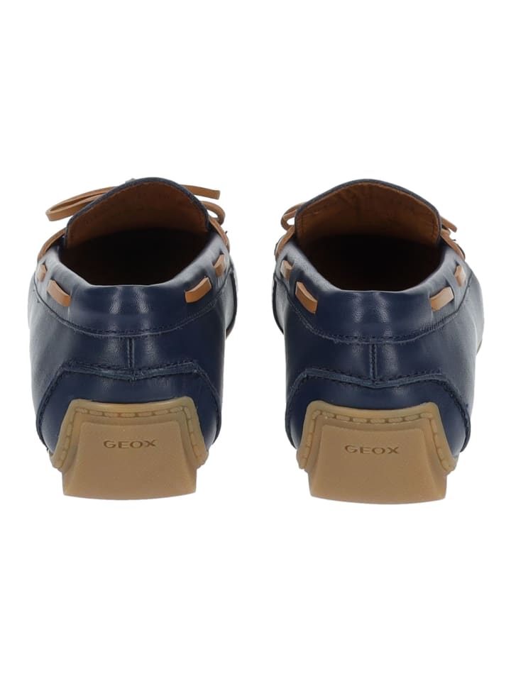 Geox Mokassin in Braun/Navy günstig kaufen