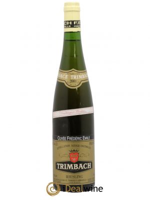 Riesling Vendanges Tardives Cuvée Frédéric Emile Trimbach (Domaine)  2001 - Lot de 1 Bouteille