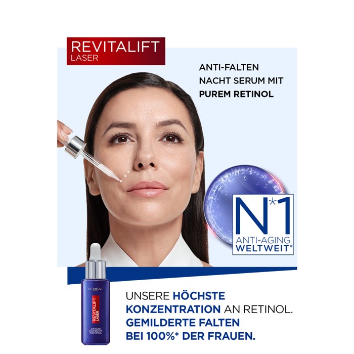 Anti-Falten Nacht Serum mit purem Retinol
