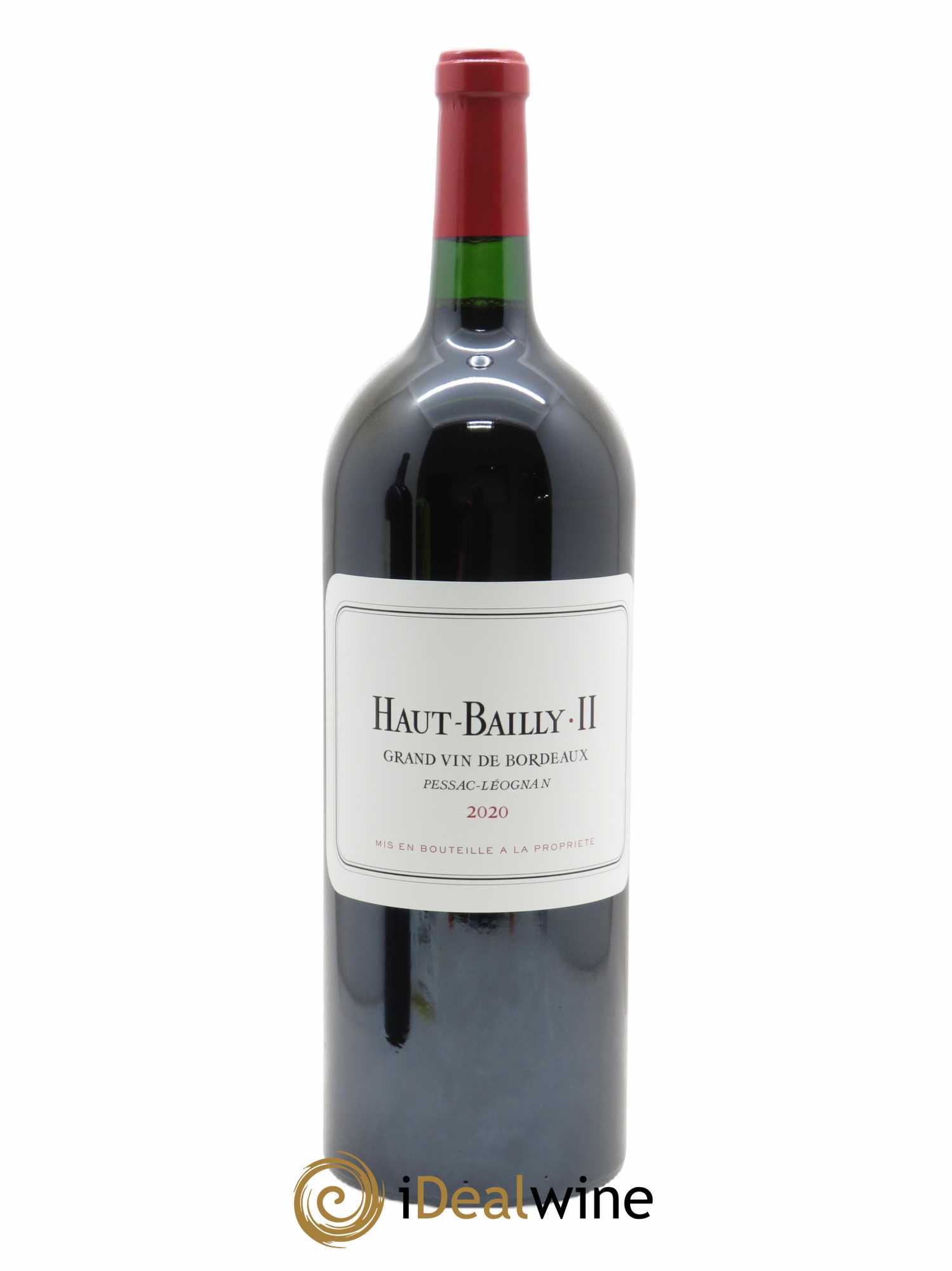 Haut Bailly II (Anciennement La Parde de Haut-Bailly) Second vin (CBO à partir de 6 MG) 2020 - Lot de 1 Magnum