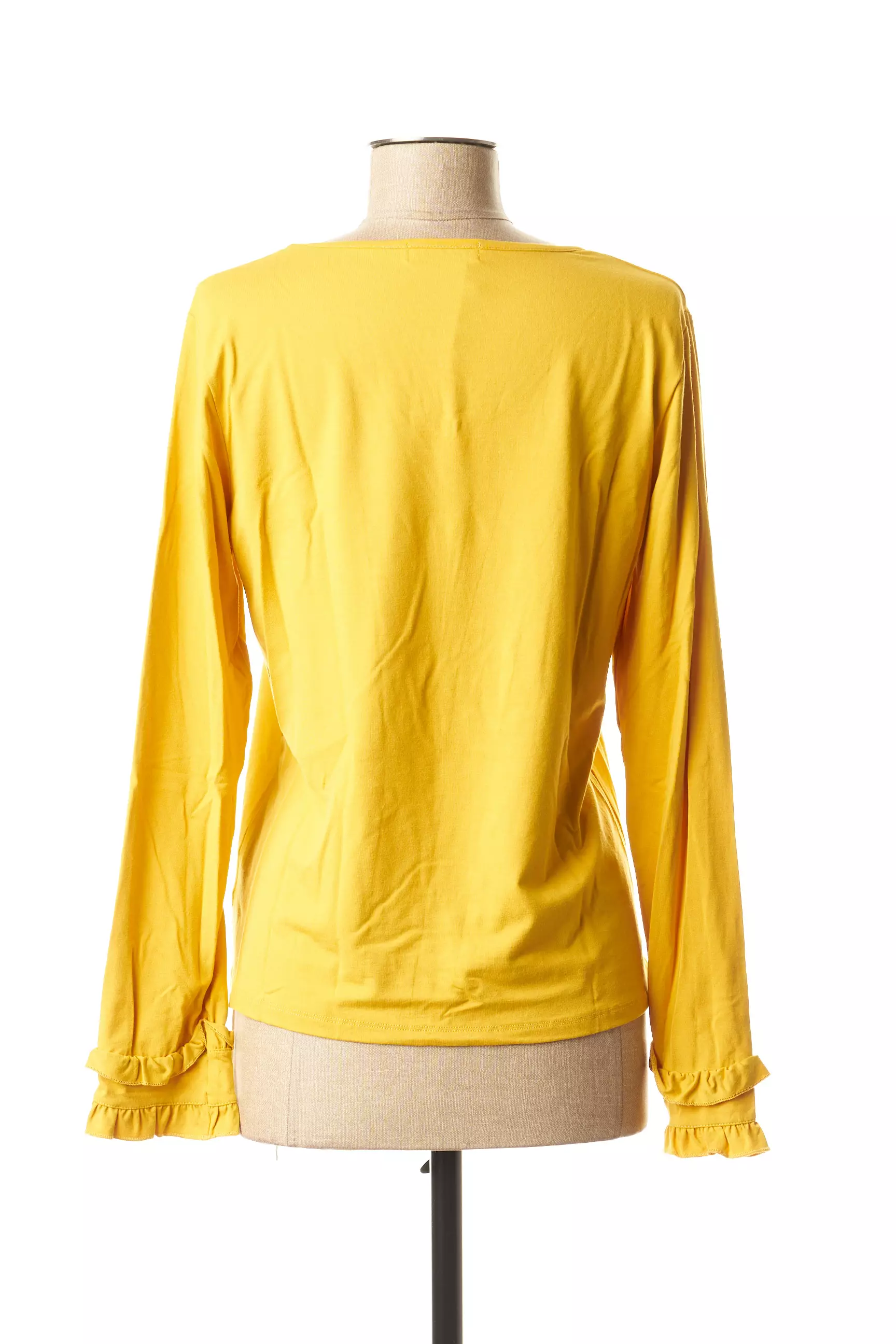Paul Brial Tshirts Femme couleur jaune