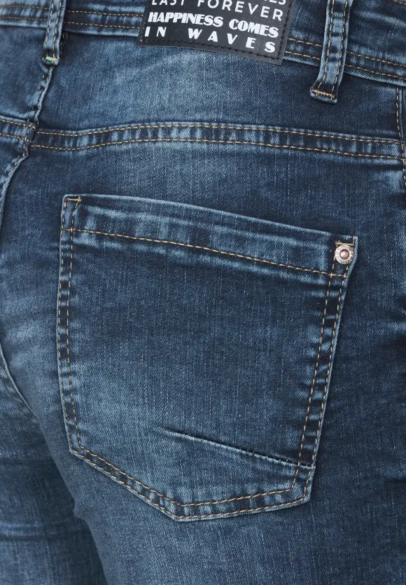 CECIL Slim Fit Jeansshorts