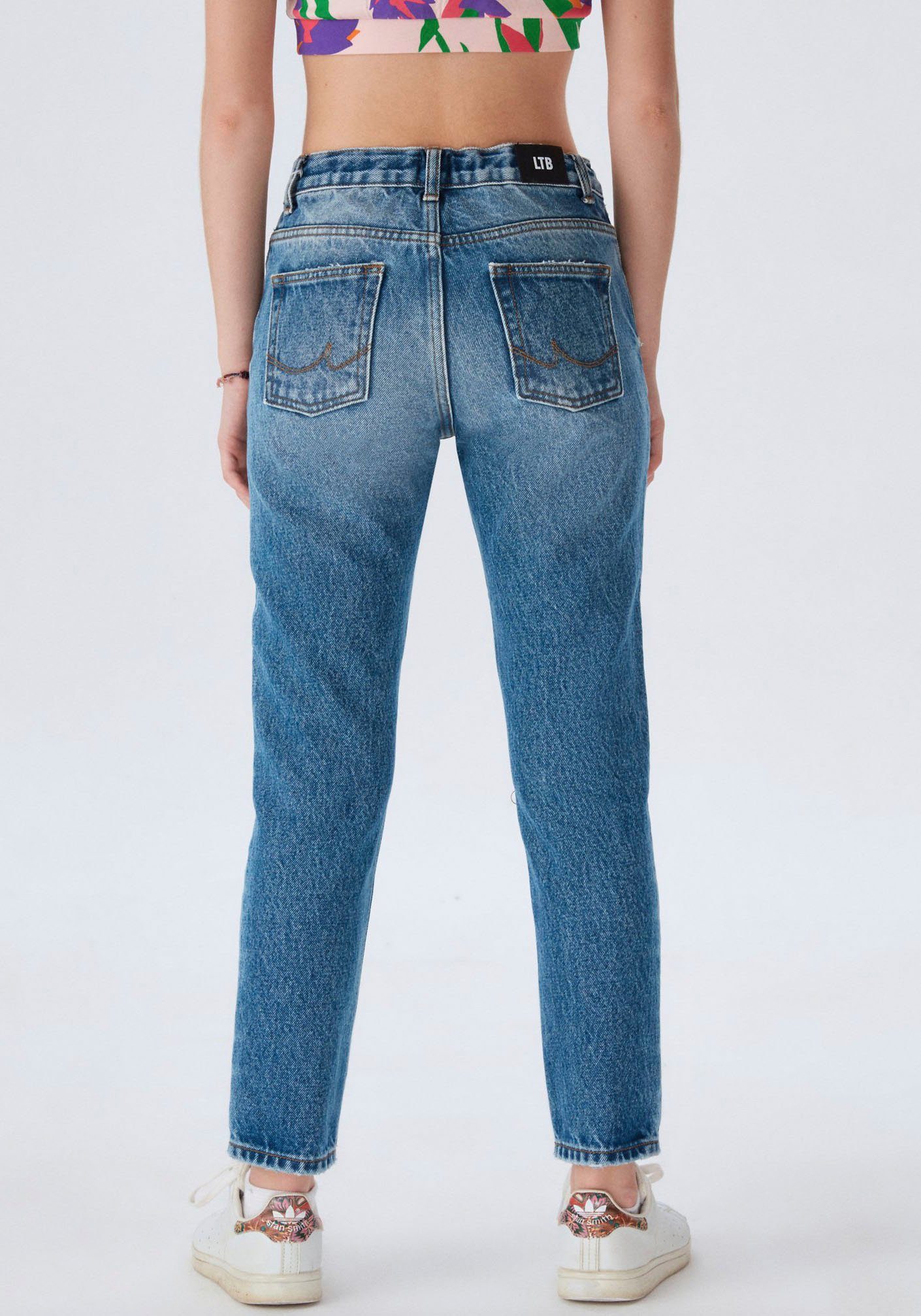 LTB Destroyed-Jeans ELIANA in trendy Ankle-Länge, for GIRLS