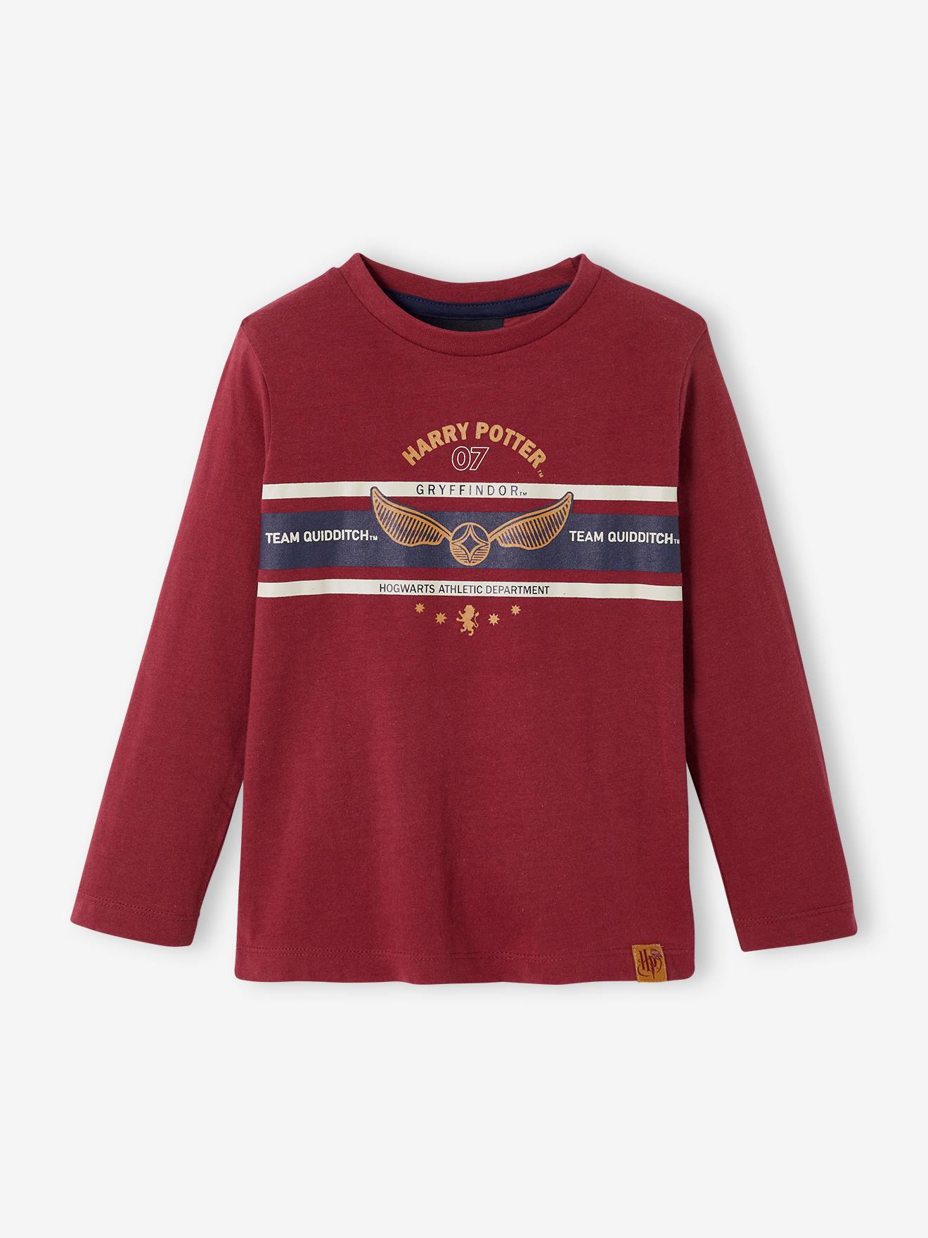 T-shirt manches longues garçon Harry Potter® rouge