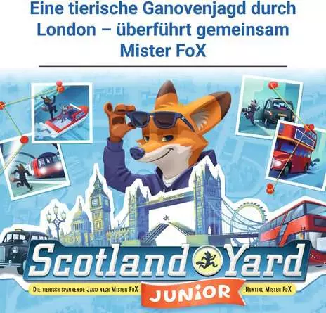 Scotland Yard Junior - Kinderspiel ab 6 Jahren