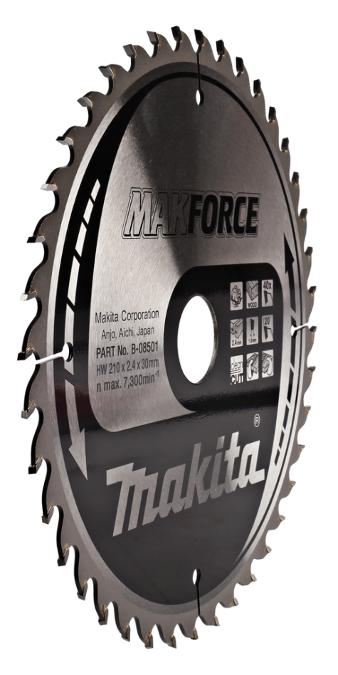 Makita Tilbehør B-08501 HM Sagblad Tre 210 x 30 x 40T