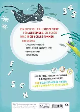 Mein großes Schulstartbuch: Lesen Schreiben Rechnen