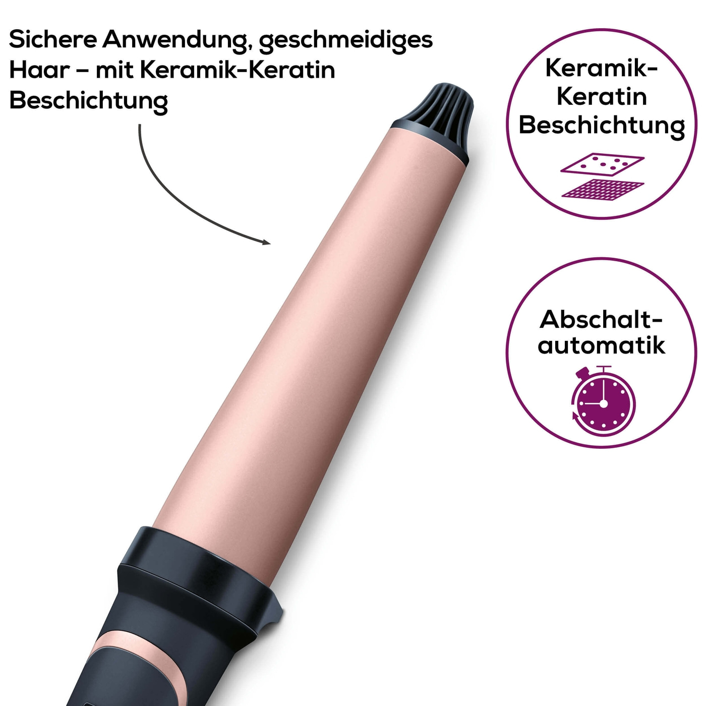 Beurer HT 62 Lockenstab-Locken wie vom Profi