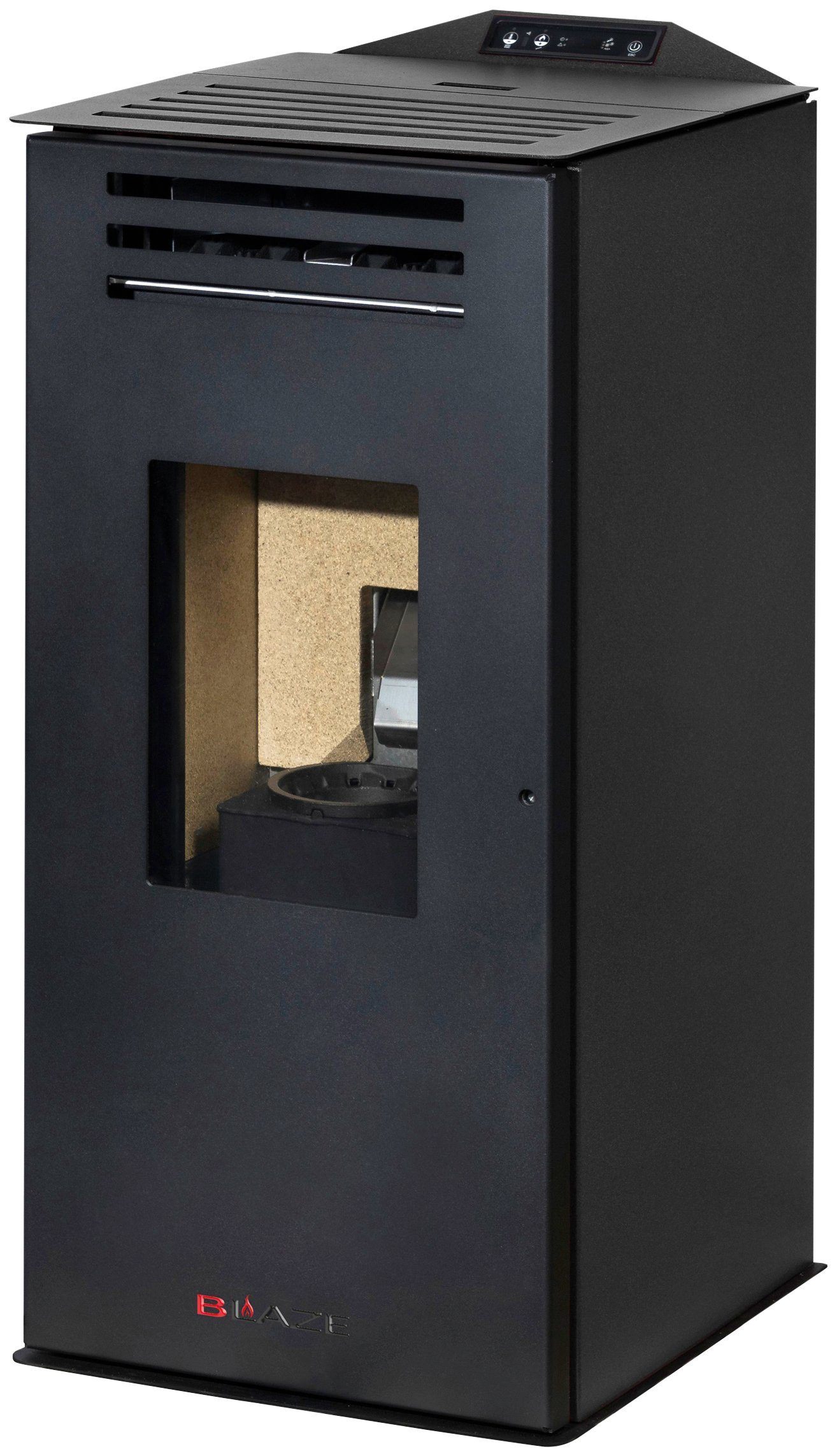 Blaze Pelletofen Anna, 6,3 kW, schwarz