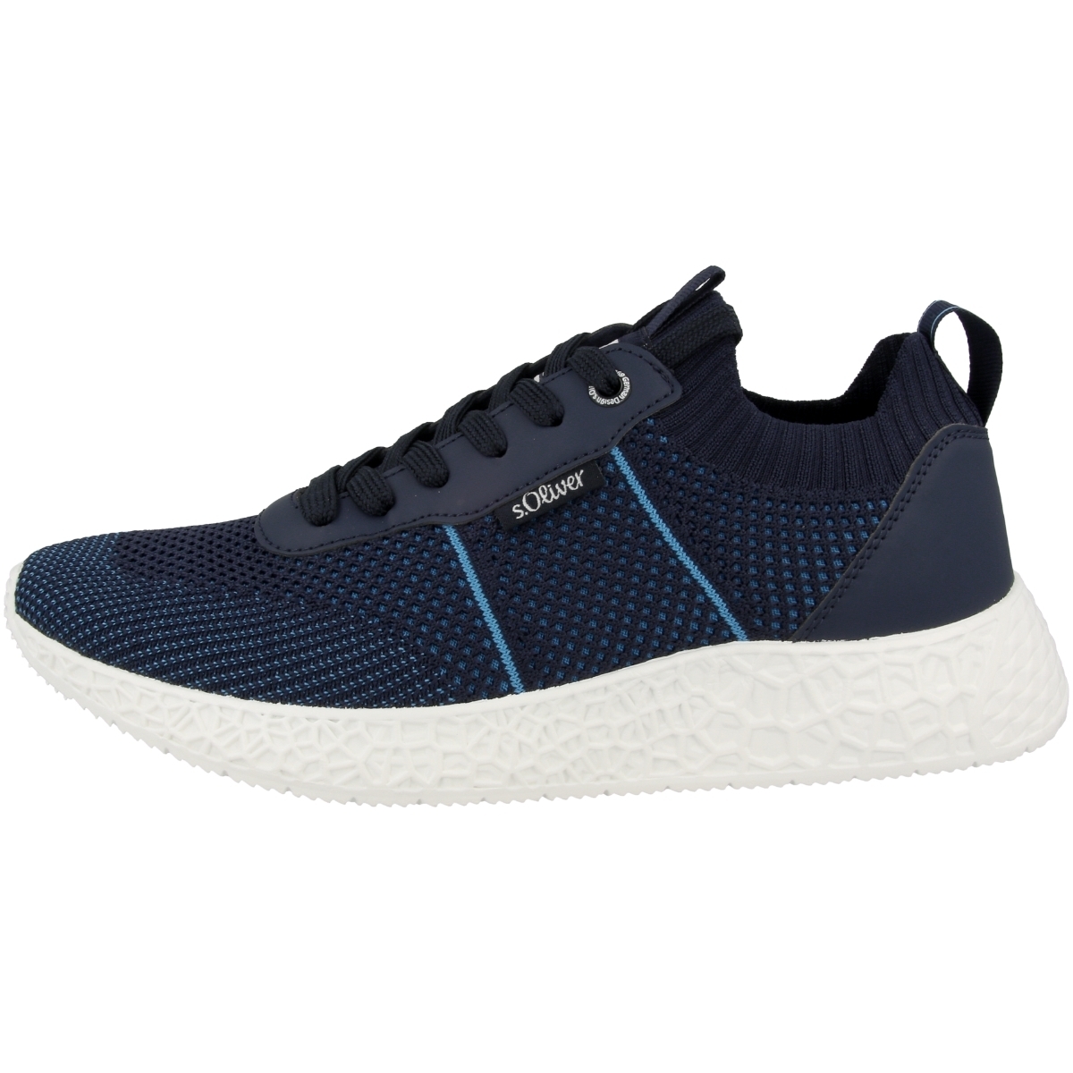 s.Oliver 5-13610-28 Sneaker Low blau