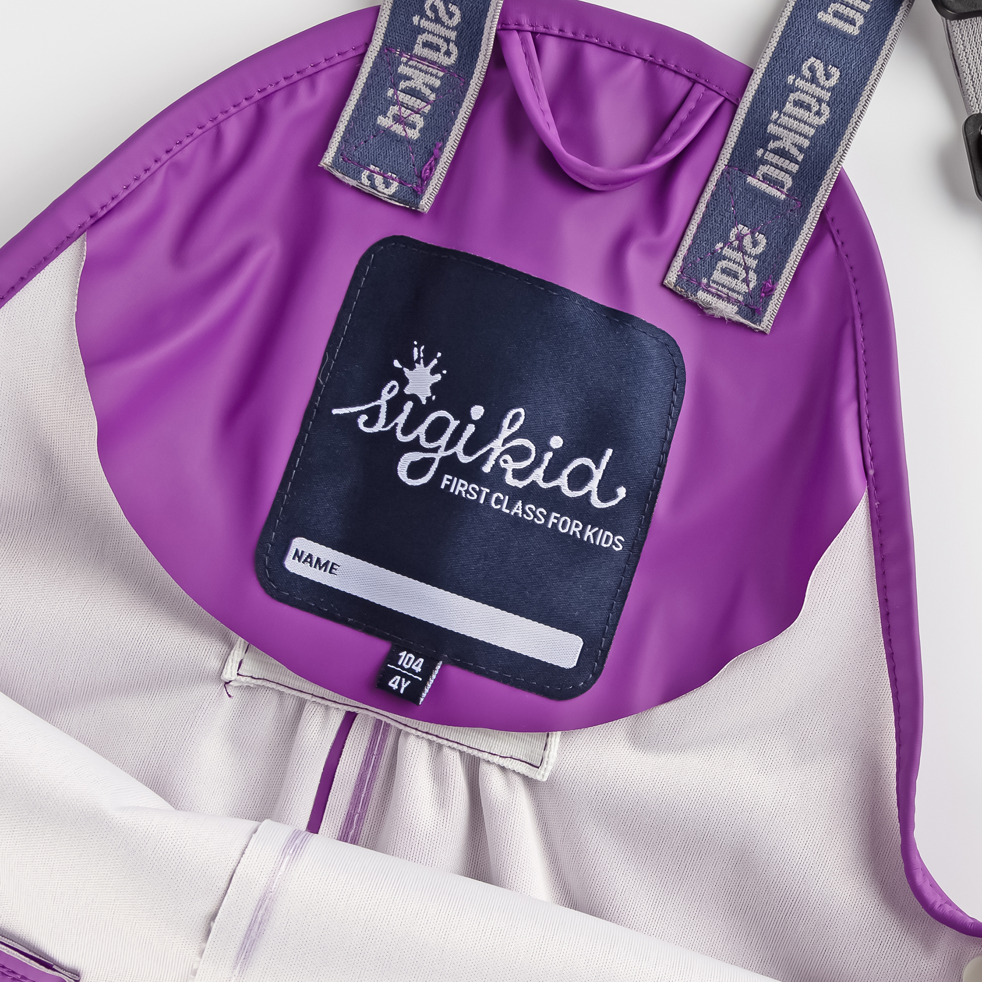 Kinder Regenhose, violett