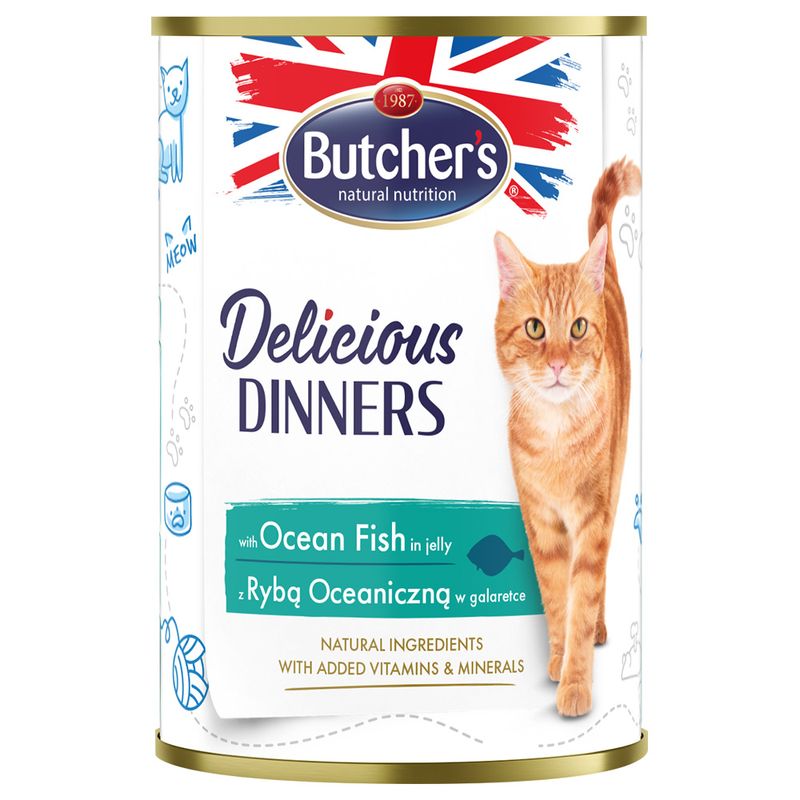 Butcher's Delicious Dinners Katze 24 x 400 g