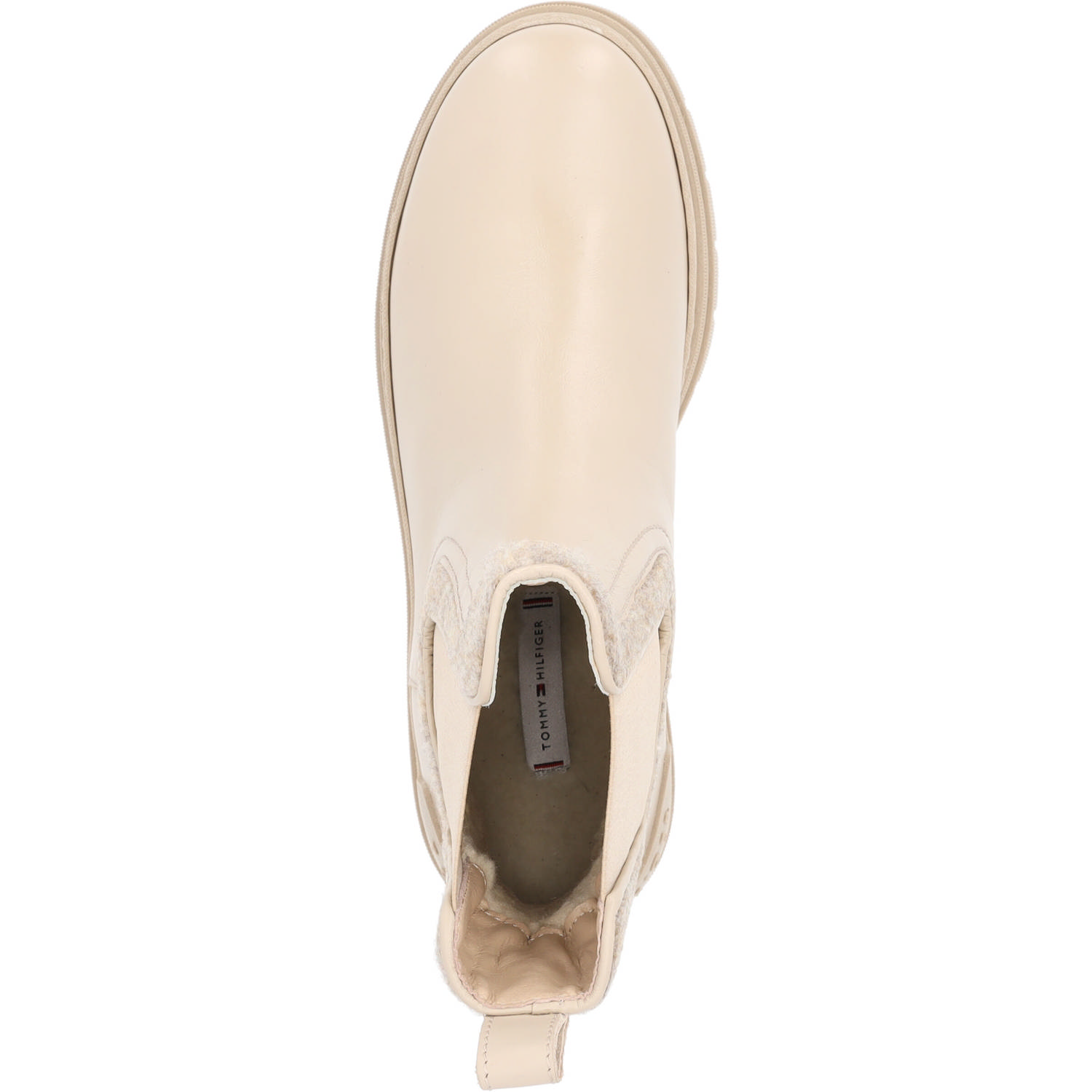 Tommy Hilfiger FW0FW07655, Stiefeletten, Damen, Weiß/Merinop