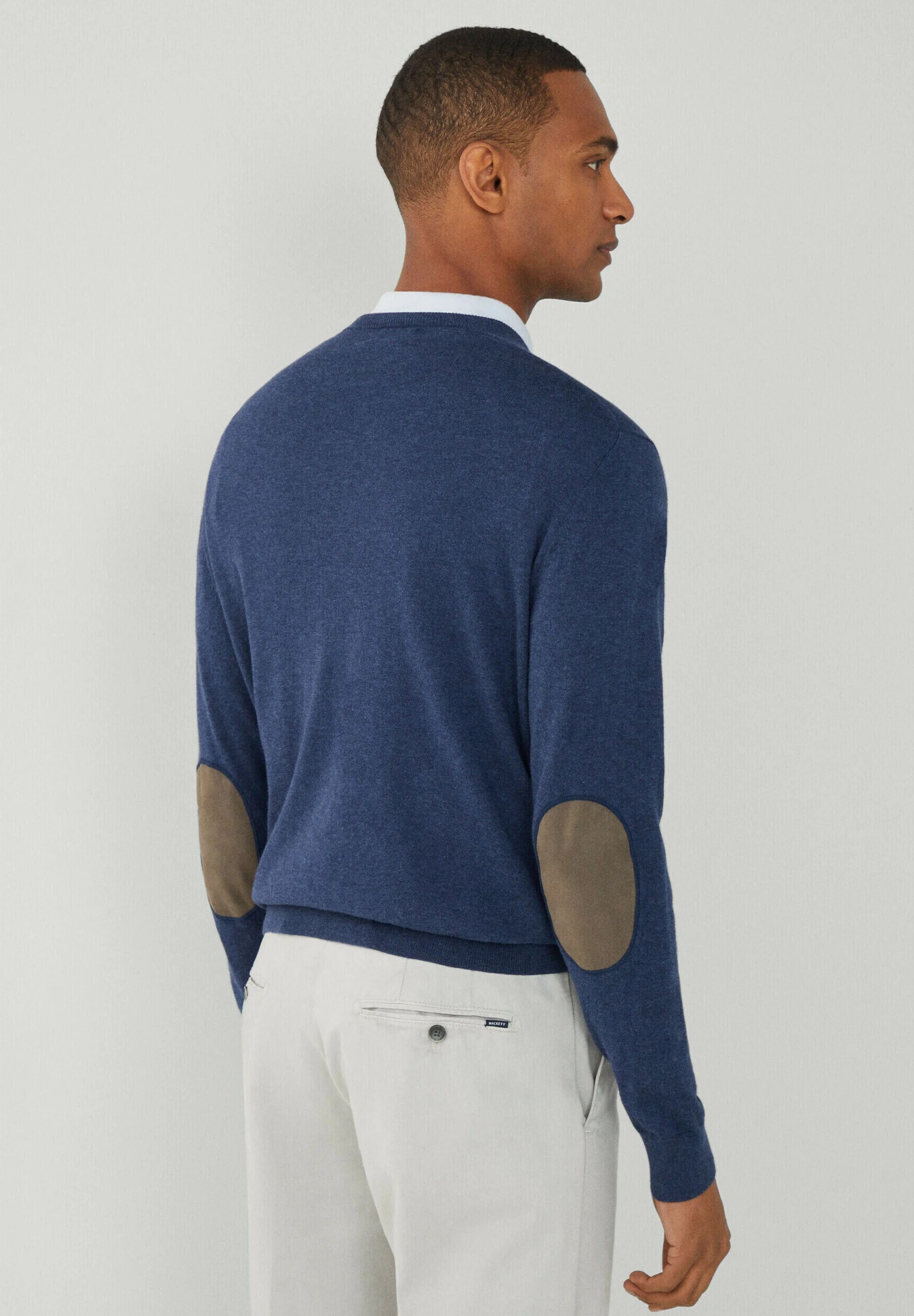 Suéter Hackett London con cuello en V