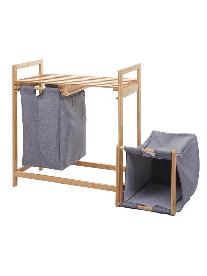 MCW Wäschesammler B83, Dunkelgrau günstig kaufen onesize