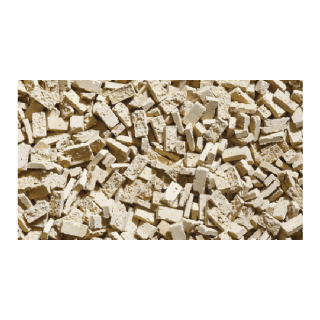 Lehmziegel (m. Strohfüllung) beige dunkel, 4000x 1:72