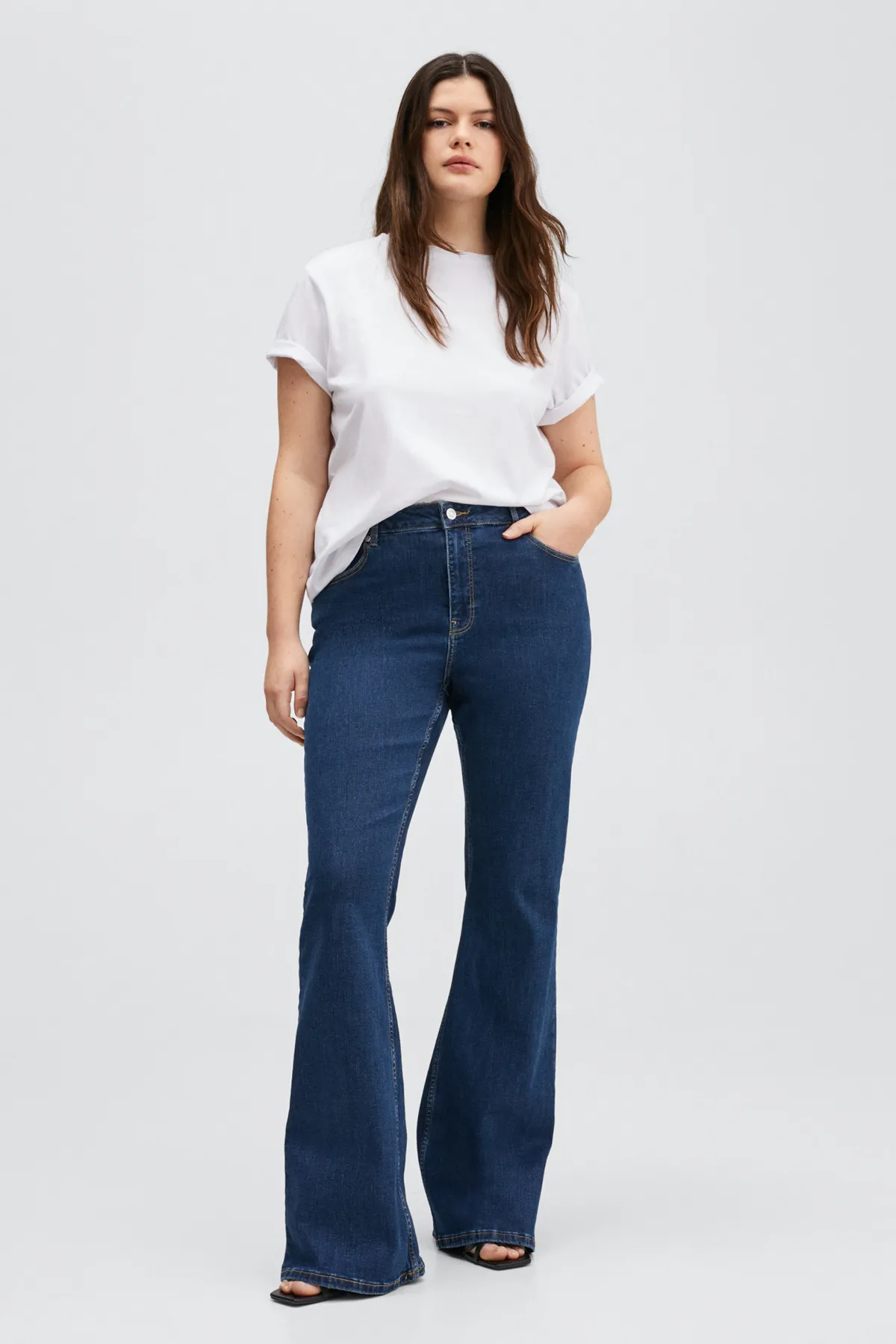 MANGO  Jeans - Blau - Wide Leg