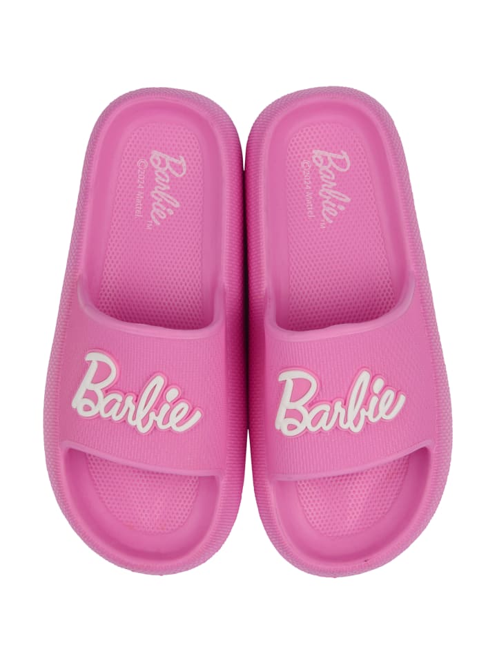 Barbie Badeschuhe Hausschuhe in Pink günstig kaufen
