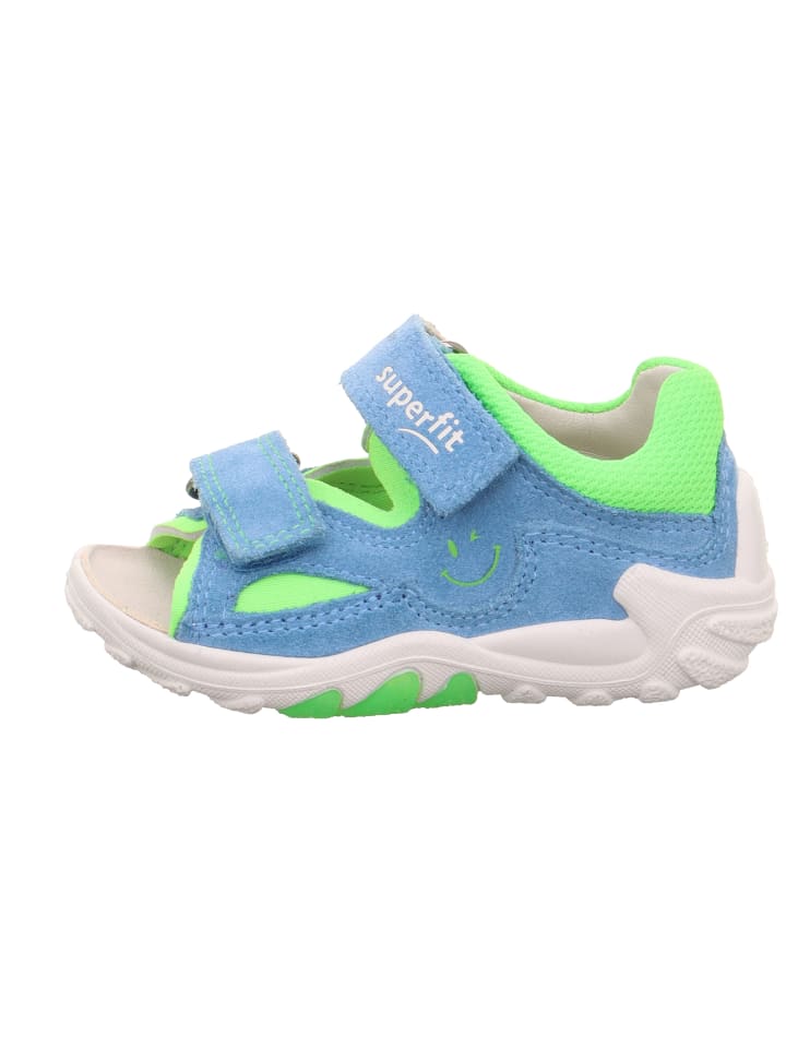 superfit Lauflernsandale FLOW in Hellblau/Hellgrün günstig kaufen